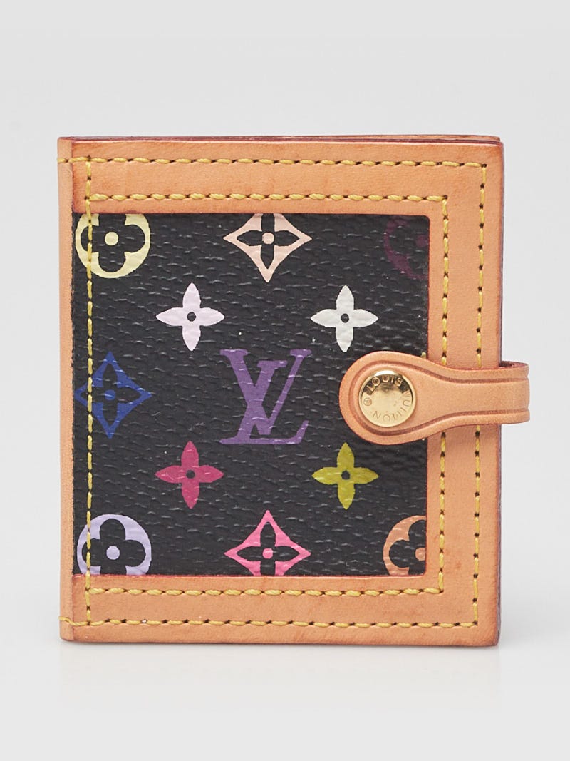 Louis Vuitton Monogram Multicolor Business Card Holder Black