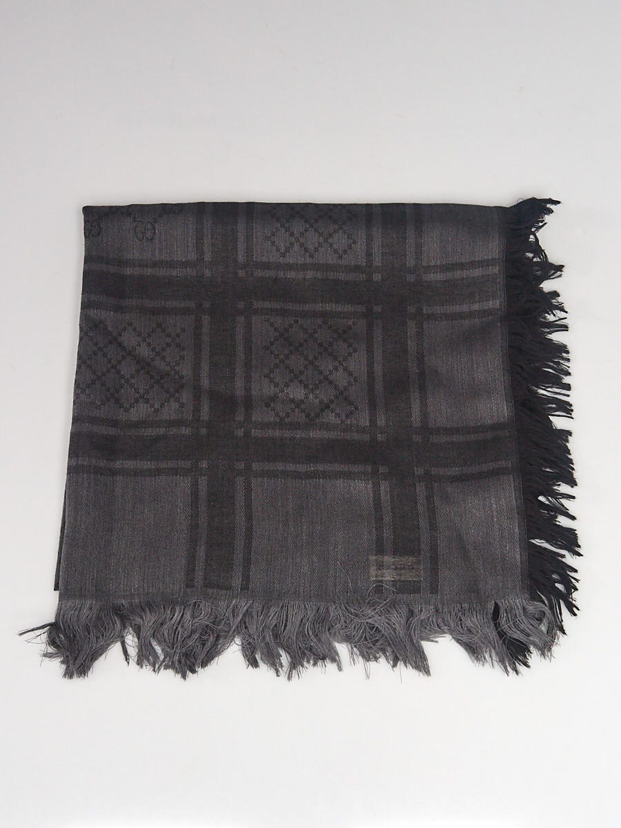 Gucci shop black shawl