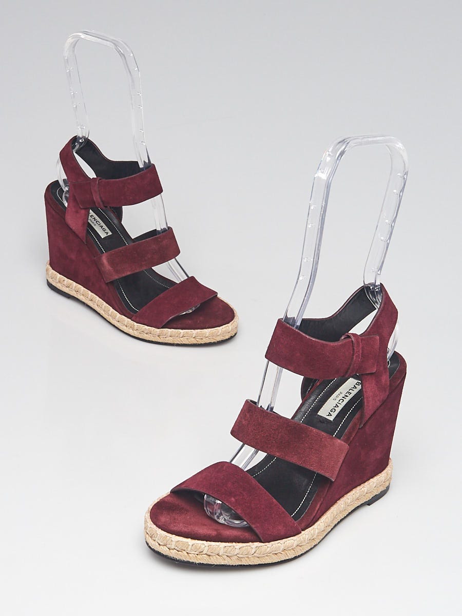 chanel wedge sandals