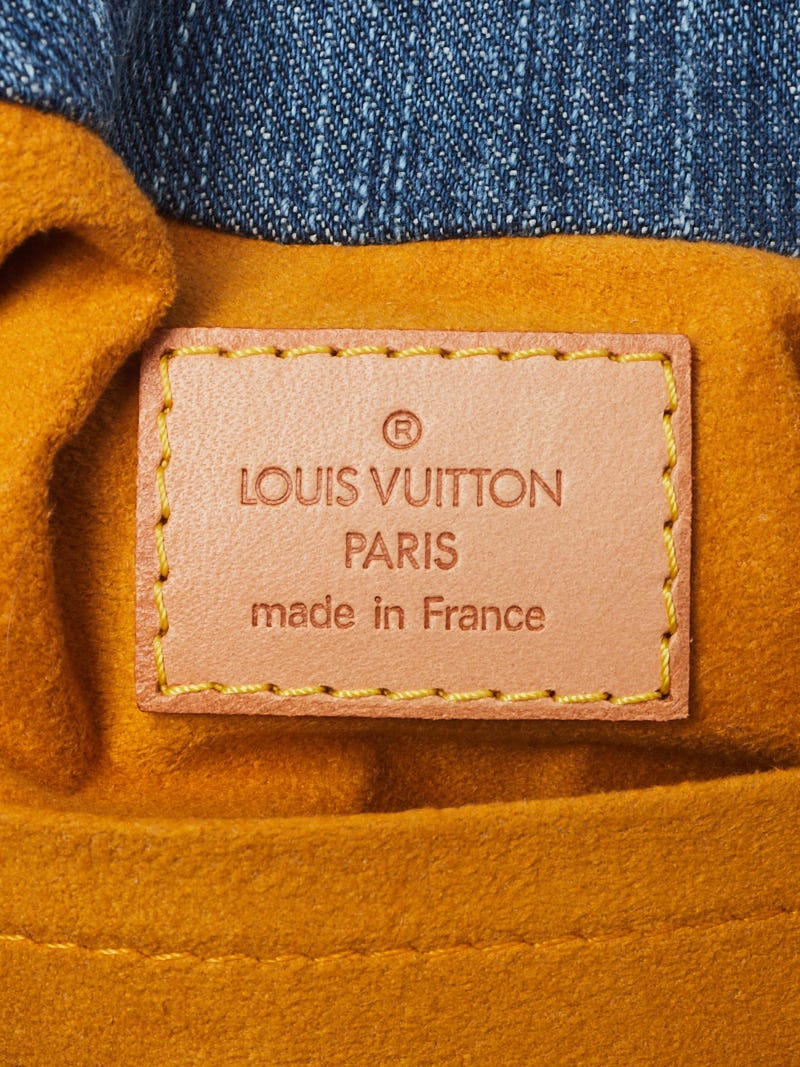Louis Vuitton Blue/Yellow Monogram Stars Scarf - Yoogi's Closet