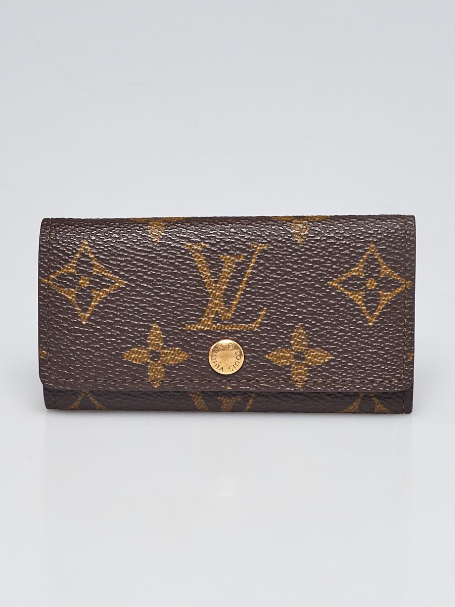 Louis Vuitton Multicles 4 Key Holder Canvas Wallet
