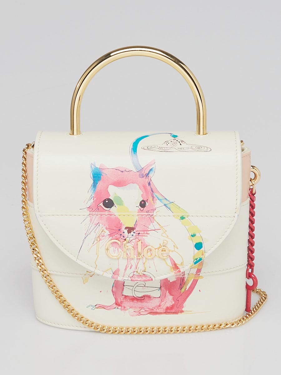 Chloe c online bag white