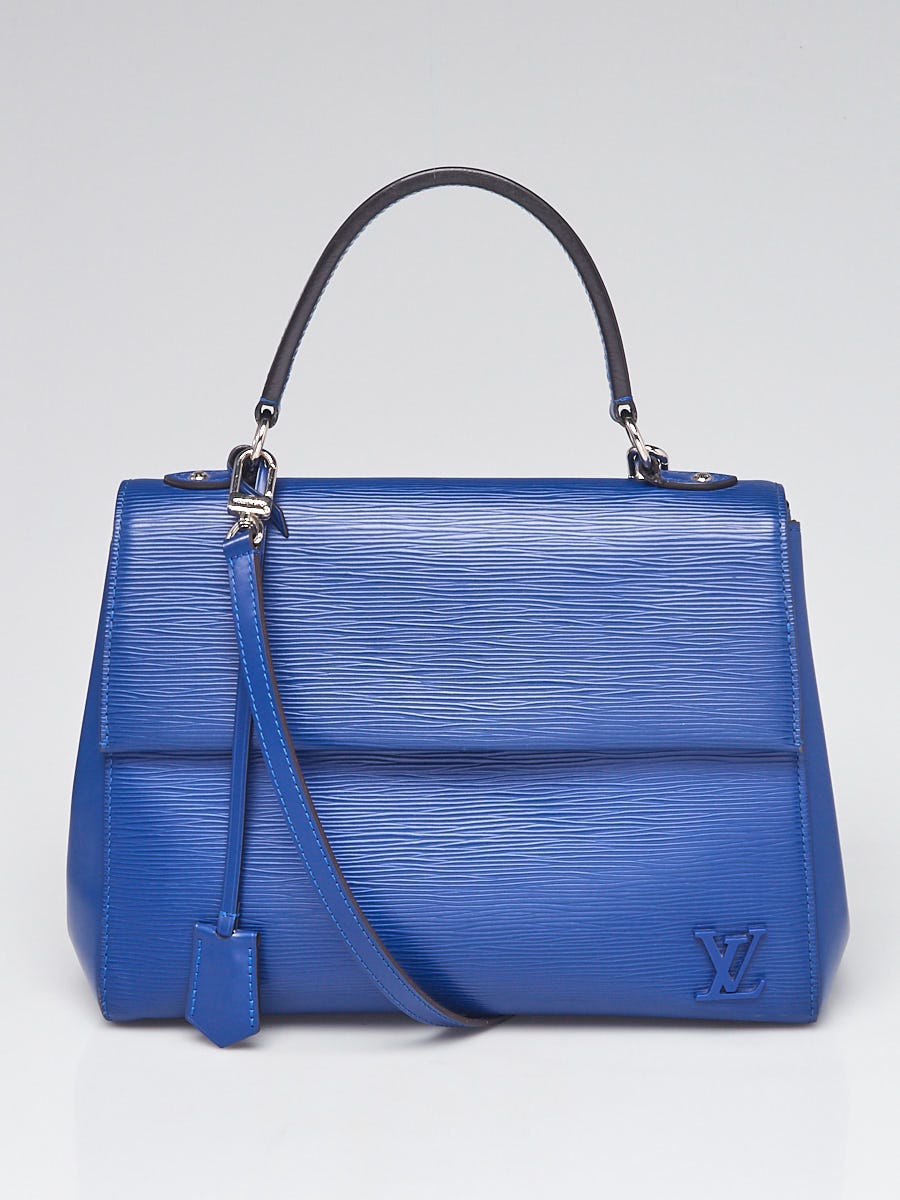 Louis Vuitton Blue EPI Cluny mm