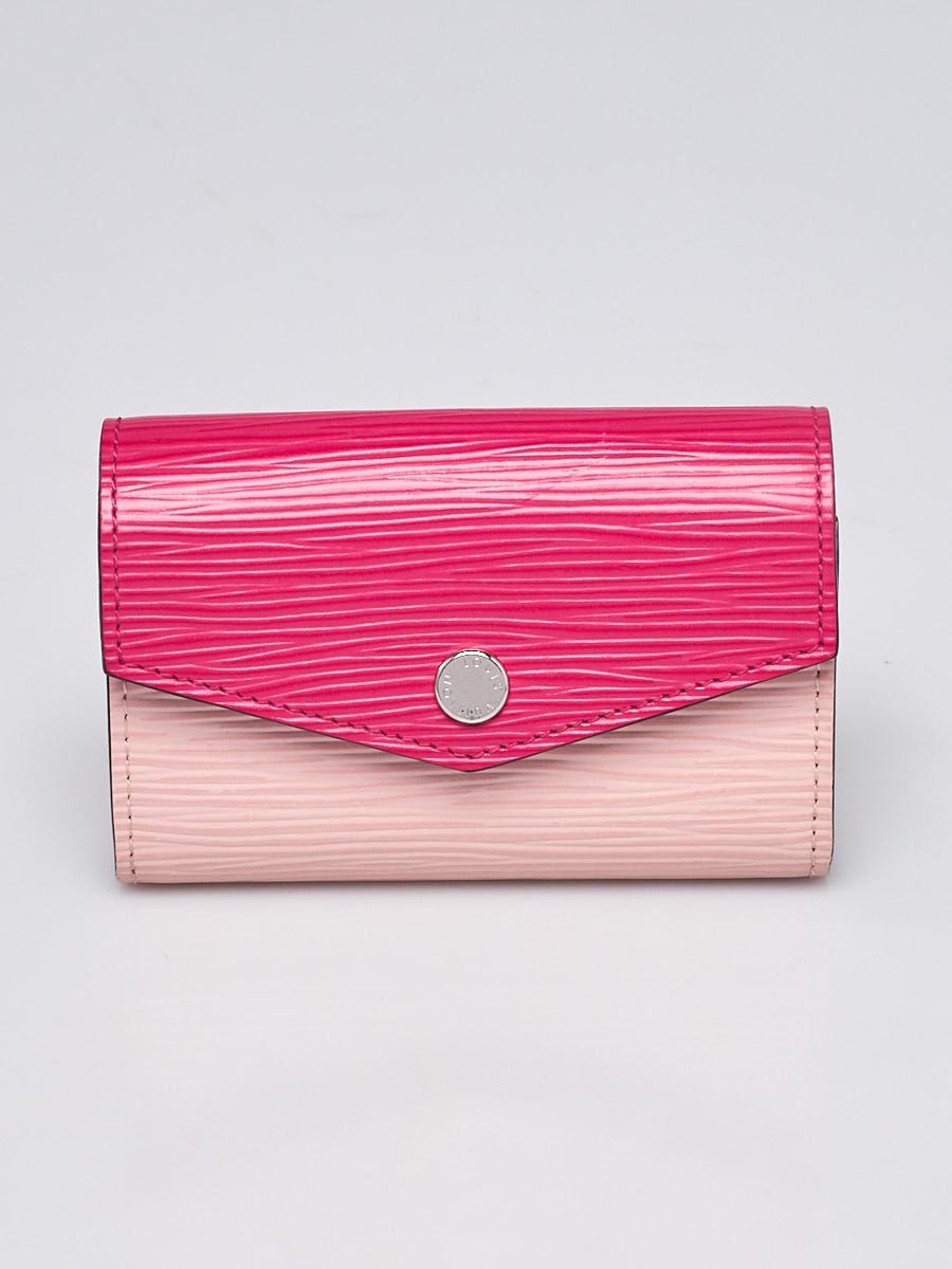 Louis Vuitton Pink Epi Leather Sarah Multicartes Wallet - Yoogi's Closet