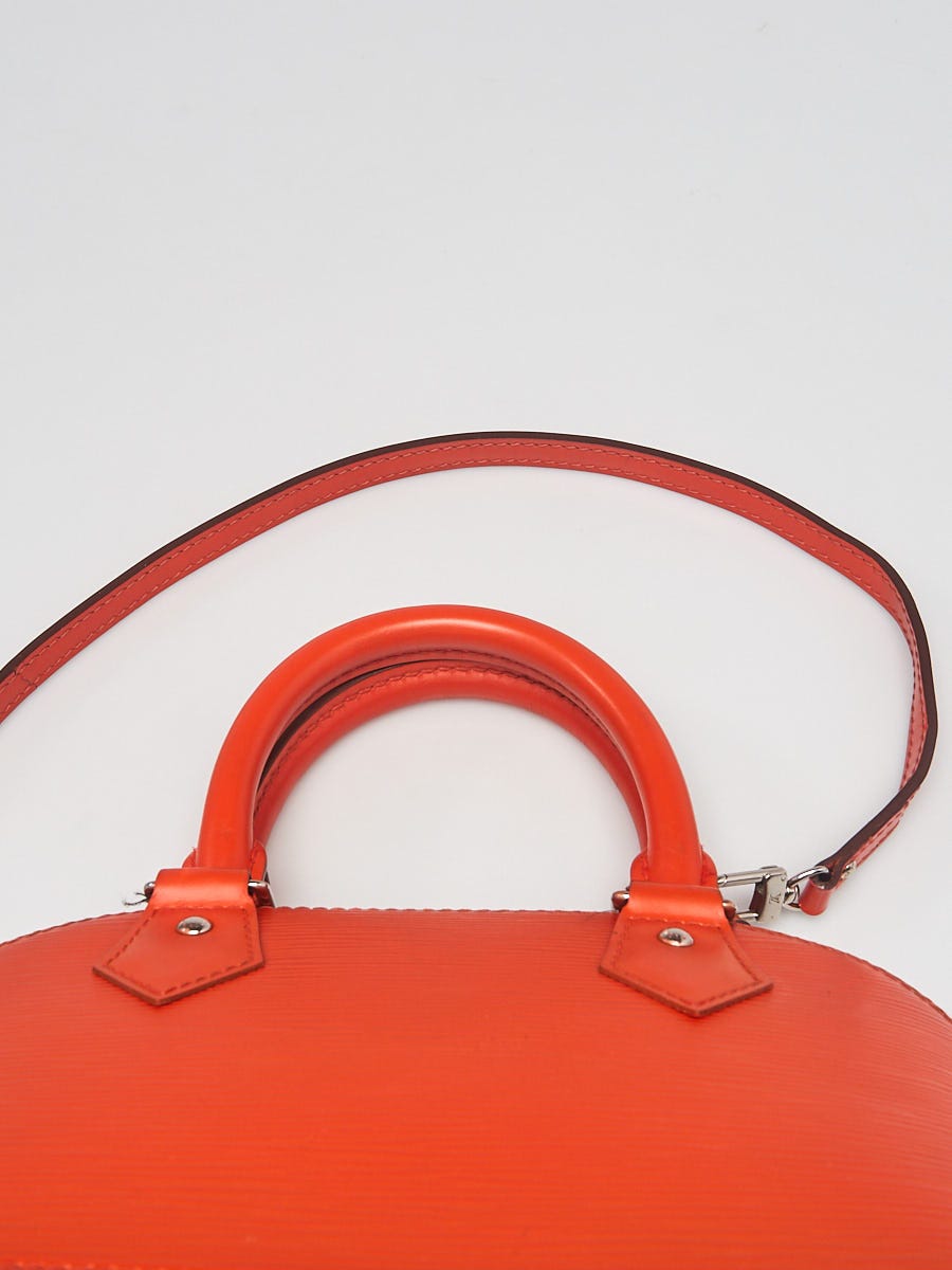 LV Alma BB EPI Leather Orange SHW Louis Vuitton, Luxury, Bags