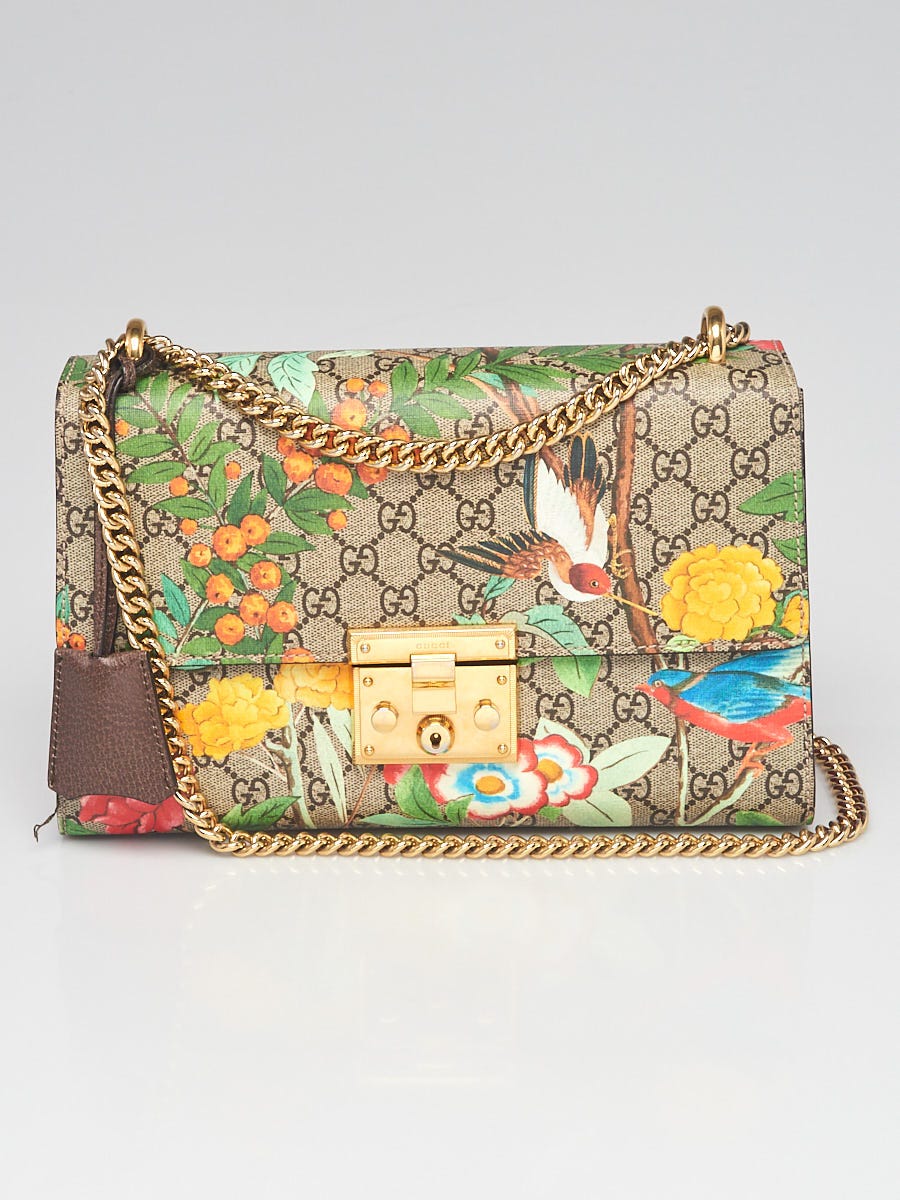 Gucci tian padlock shoulder bag 2025