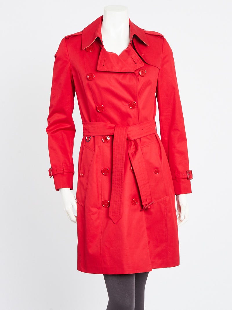 BURBERRY - Chelsea Cotton Trench Coat
