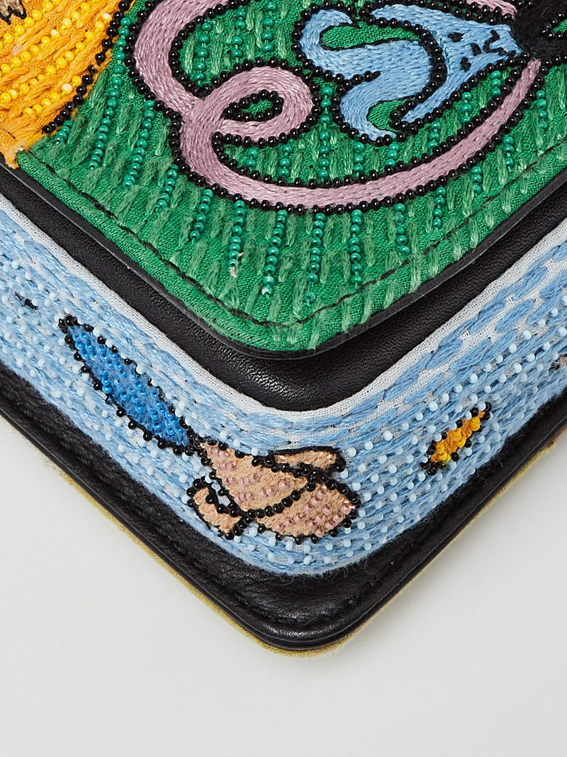 福袋特集 2024 Multicolor Dior Christian Beaded Fortune of Wheel Fabric バッグ