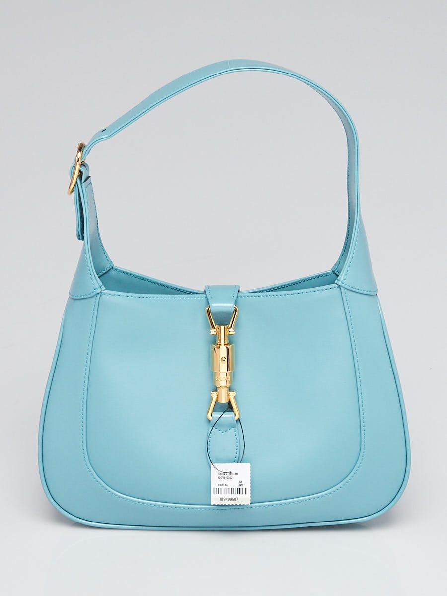 Gucci - Jackie 1961 Small Leather Shoulder Bag - Womens - Light Green