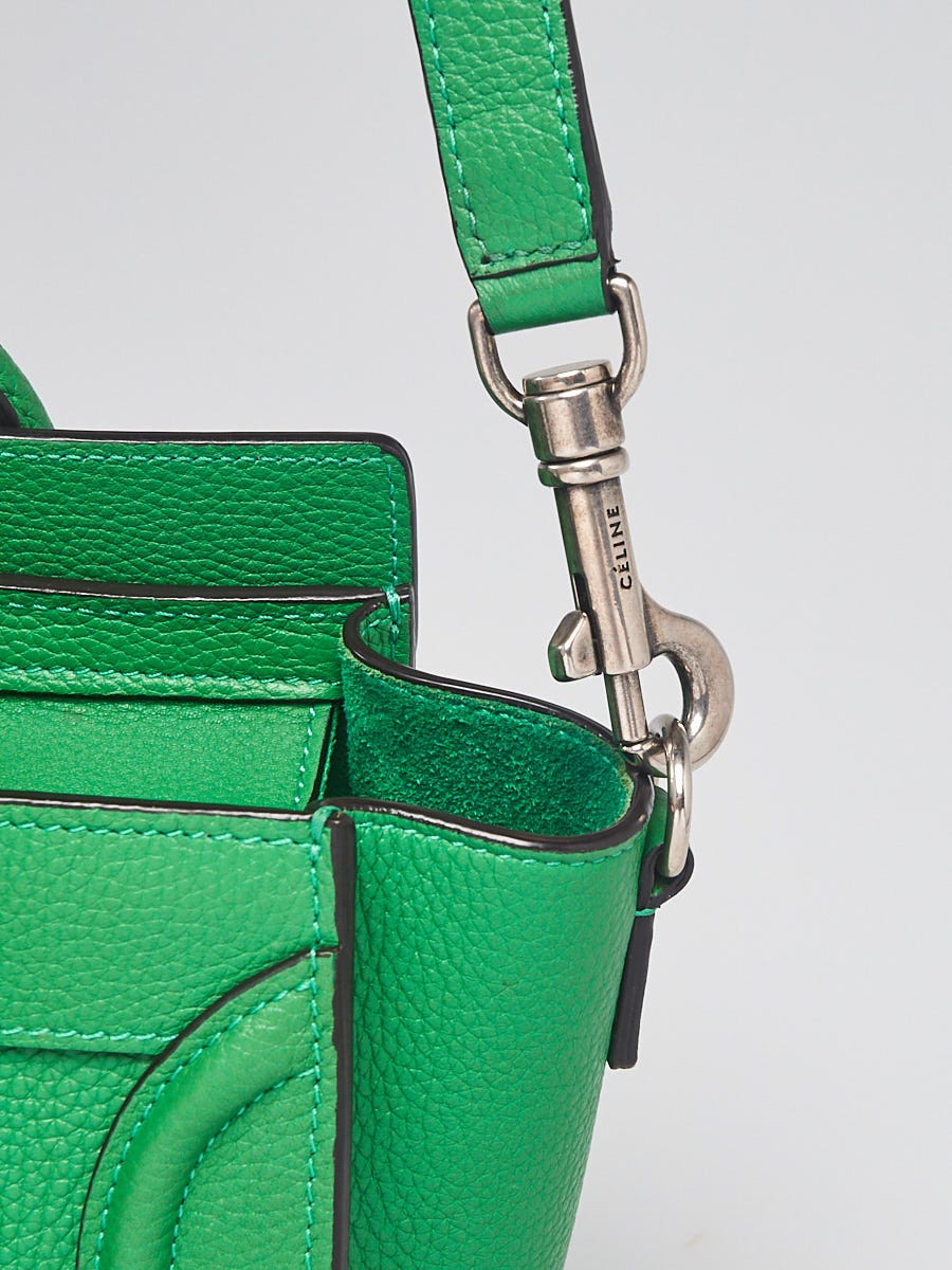 Celine Nano Belt Bag in Green