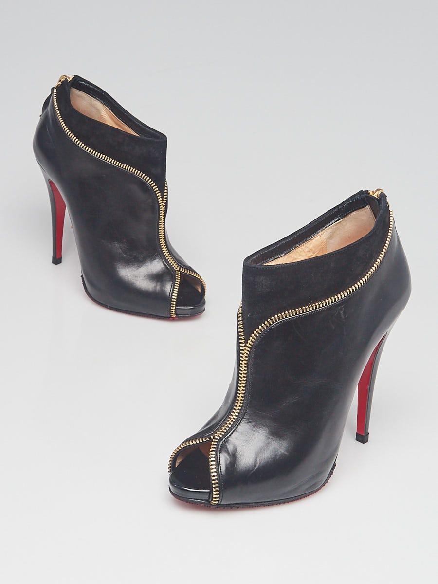 Christian louboutin shop open toe booties
