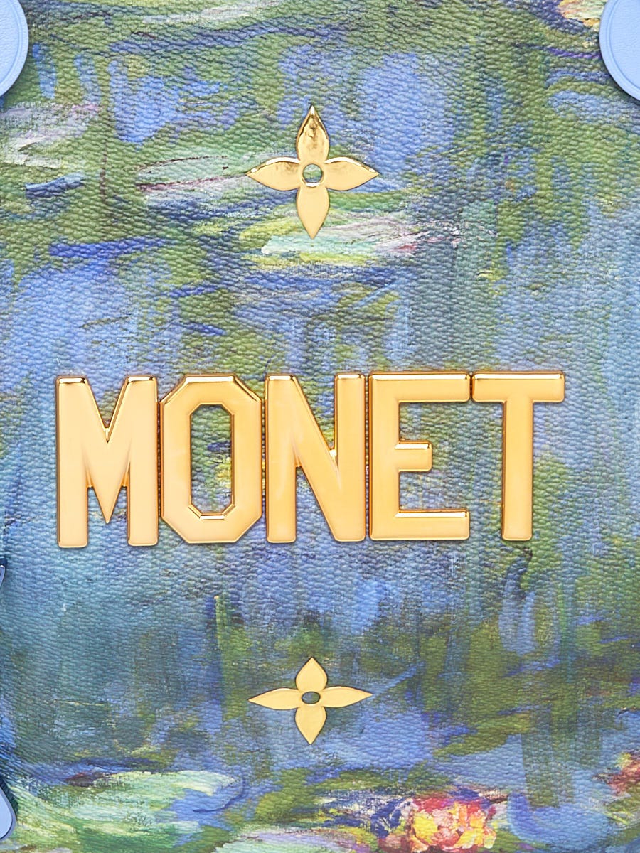 Louis Vuitton Jeff Koons Monet Ahoy Comics