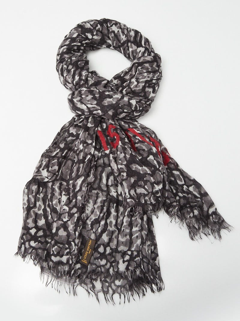 Louis Vuitton Stephen Sprouse Leopard Cashmere Silk Stole at
