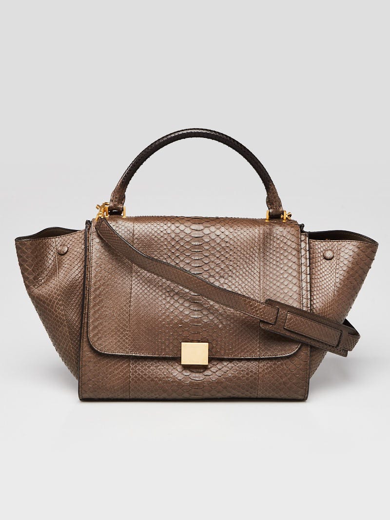 Celine trapeze python sale