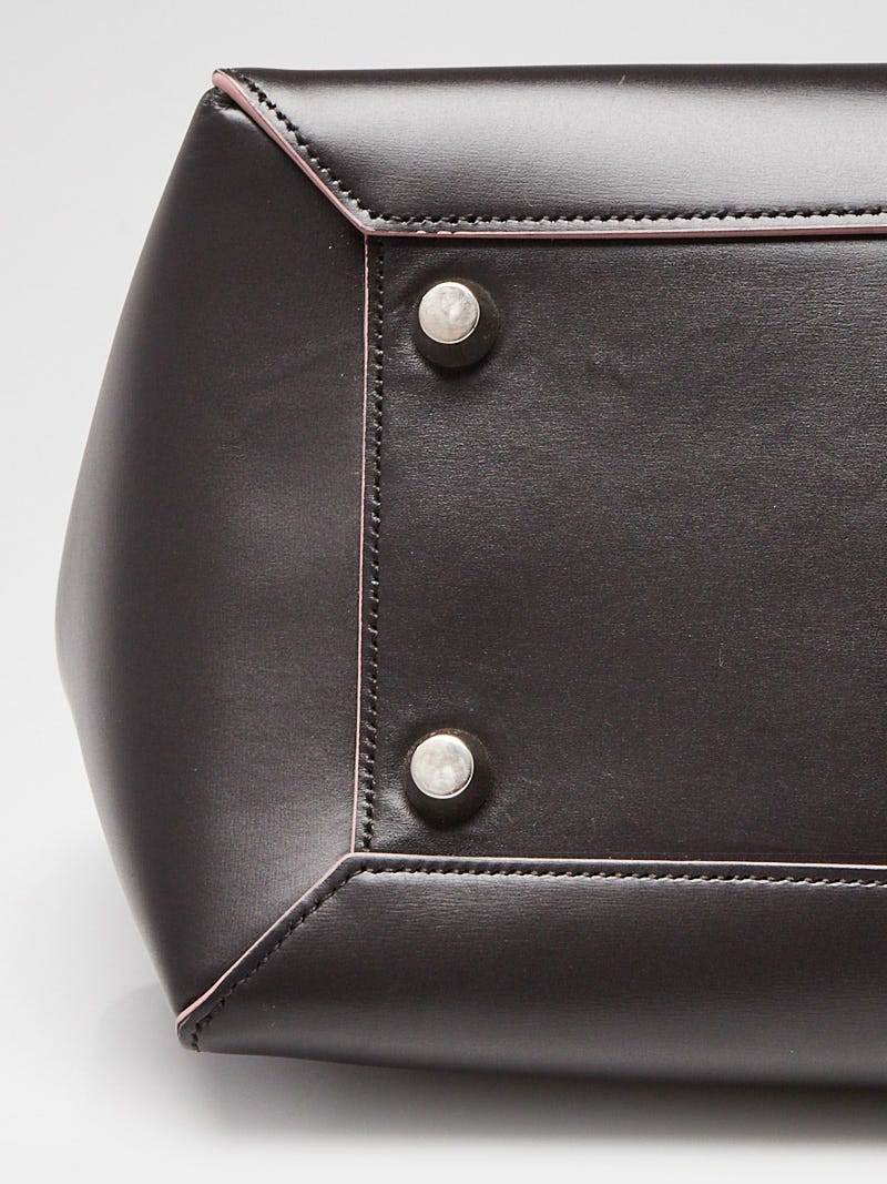 Celine Dark Grey Smooth Calfskin Leather Mini Belt Bag