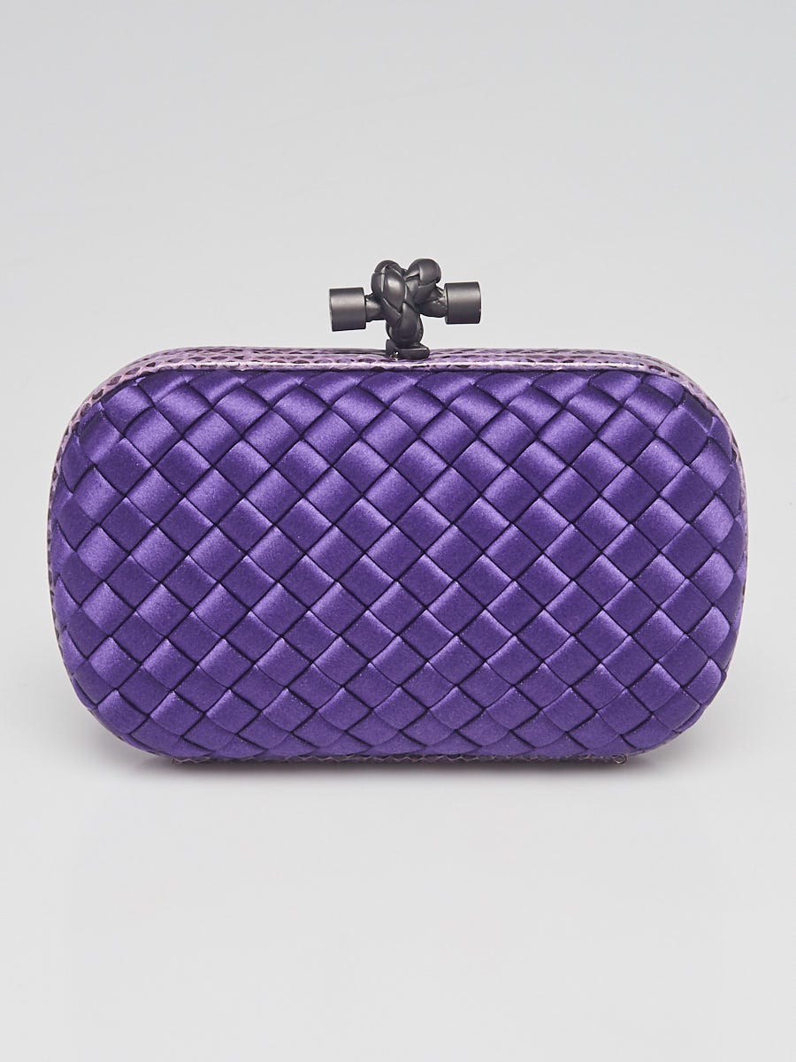 Bottega veneta hotsell purple clutch
