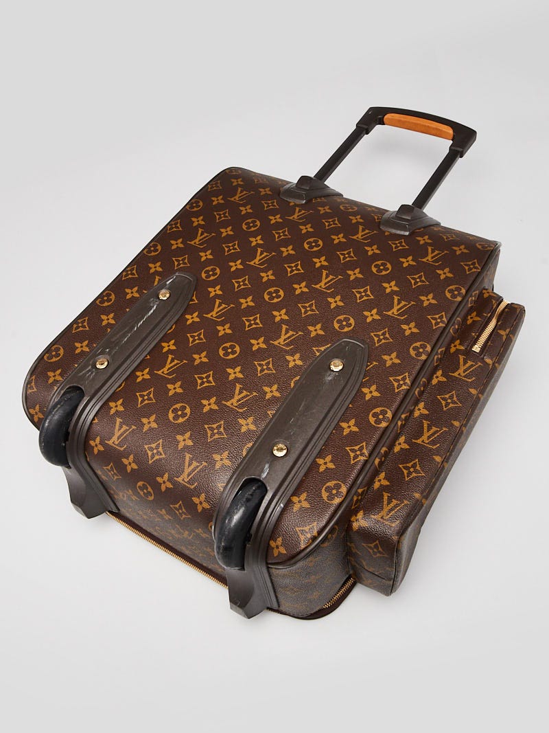 Louis Vuitton Bosphore Trolley Rolling Luggage Monogram Canvas  Weekend/Travel Bag - The Lux Portal