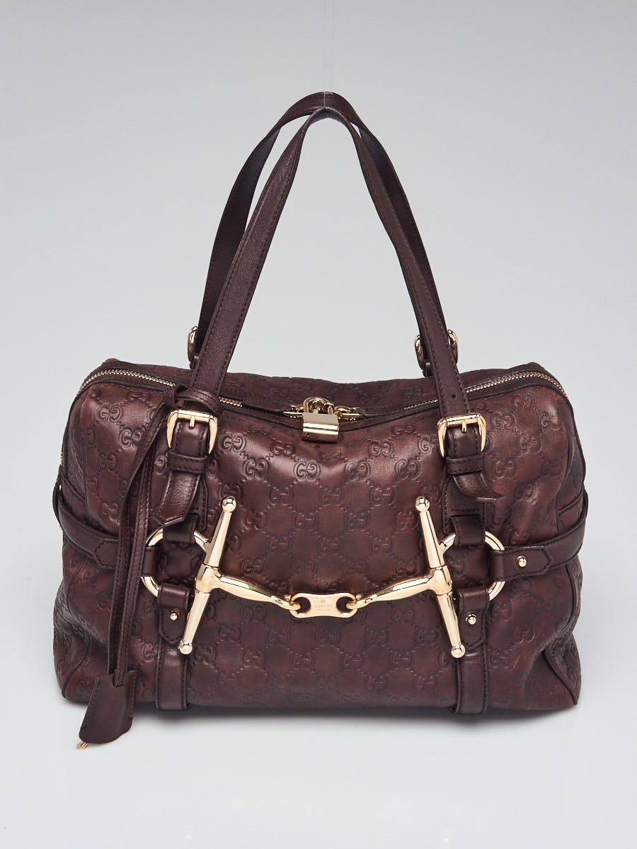 Gucci Limited Edition Brown Guccissima 85th Anniversary Medium