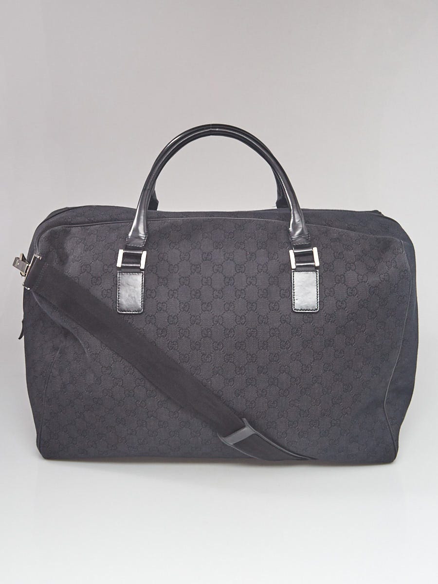 Gucci black new arrivals travel bag