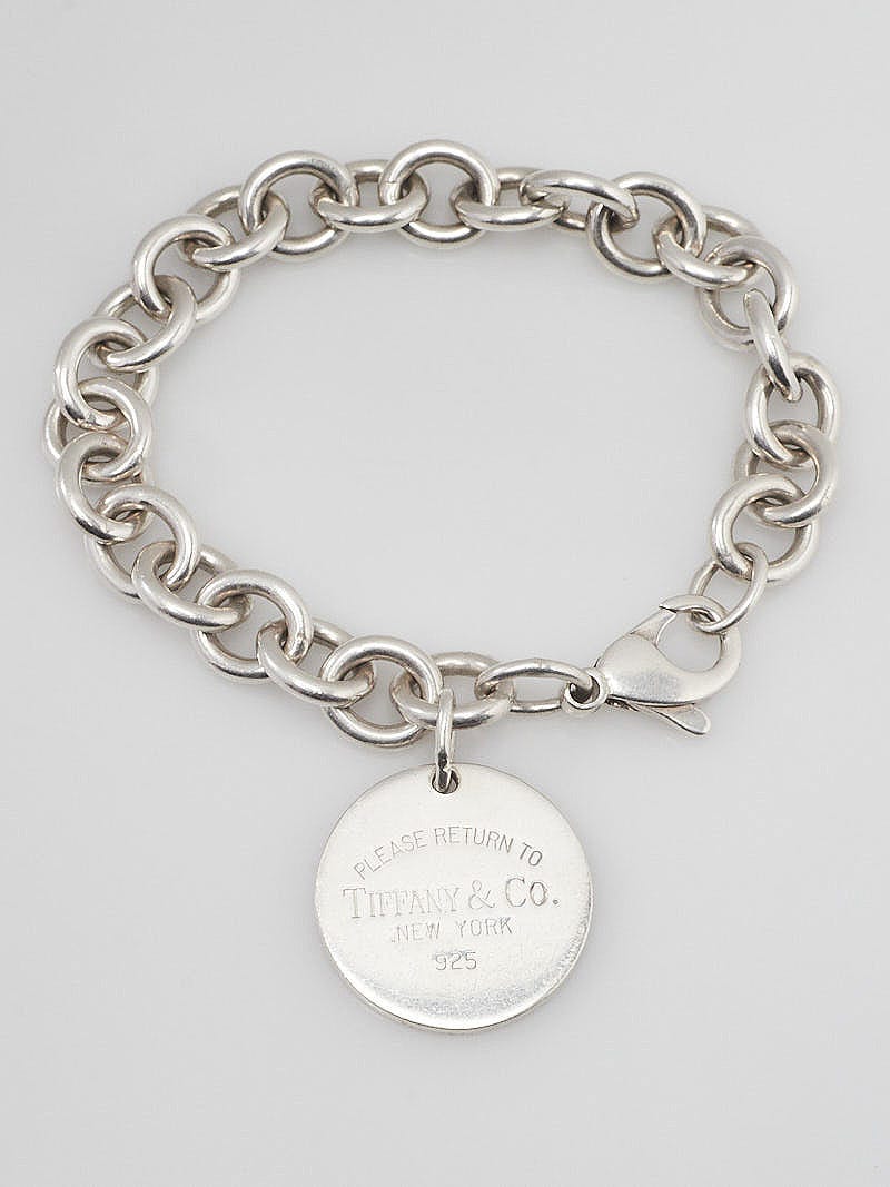Tiffany & co hotsell sterling silver charm bracelet
