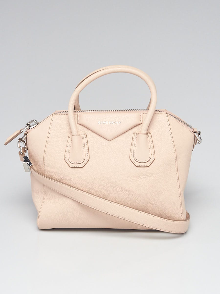 Givenchy Light Pink Sugar Goatskin Leather Small Antigona Bag