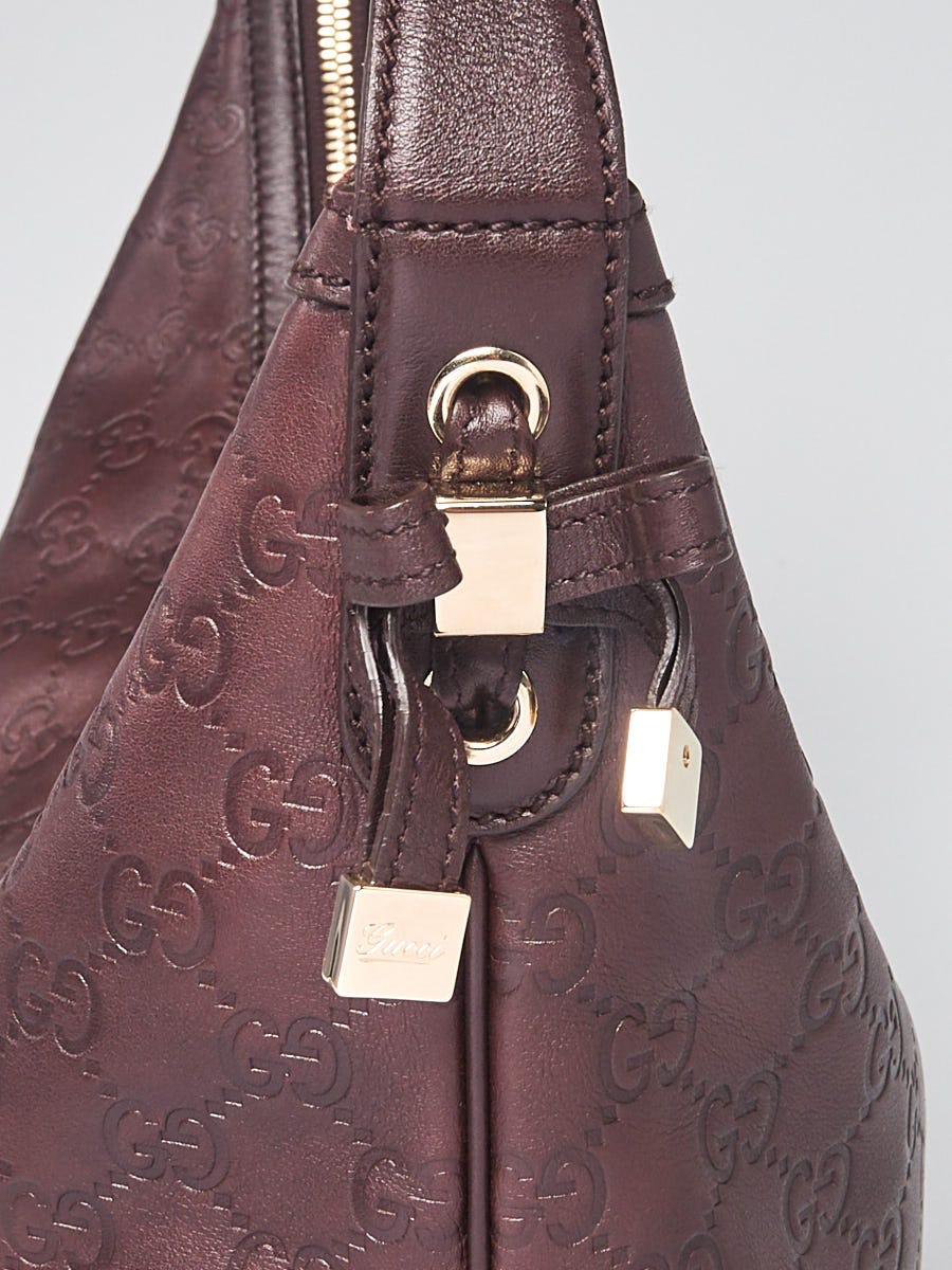 Gucci Brown Guccissima Leather Princy Hobo Bag | Yoogi's Closet