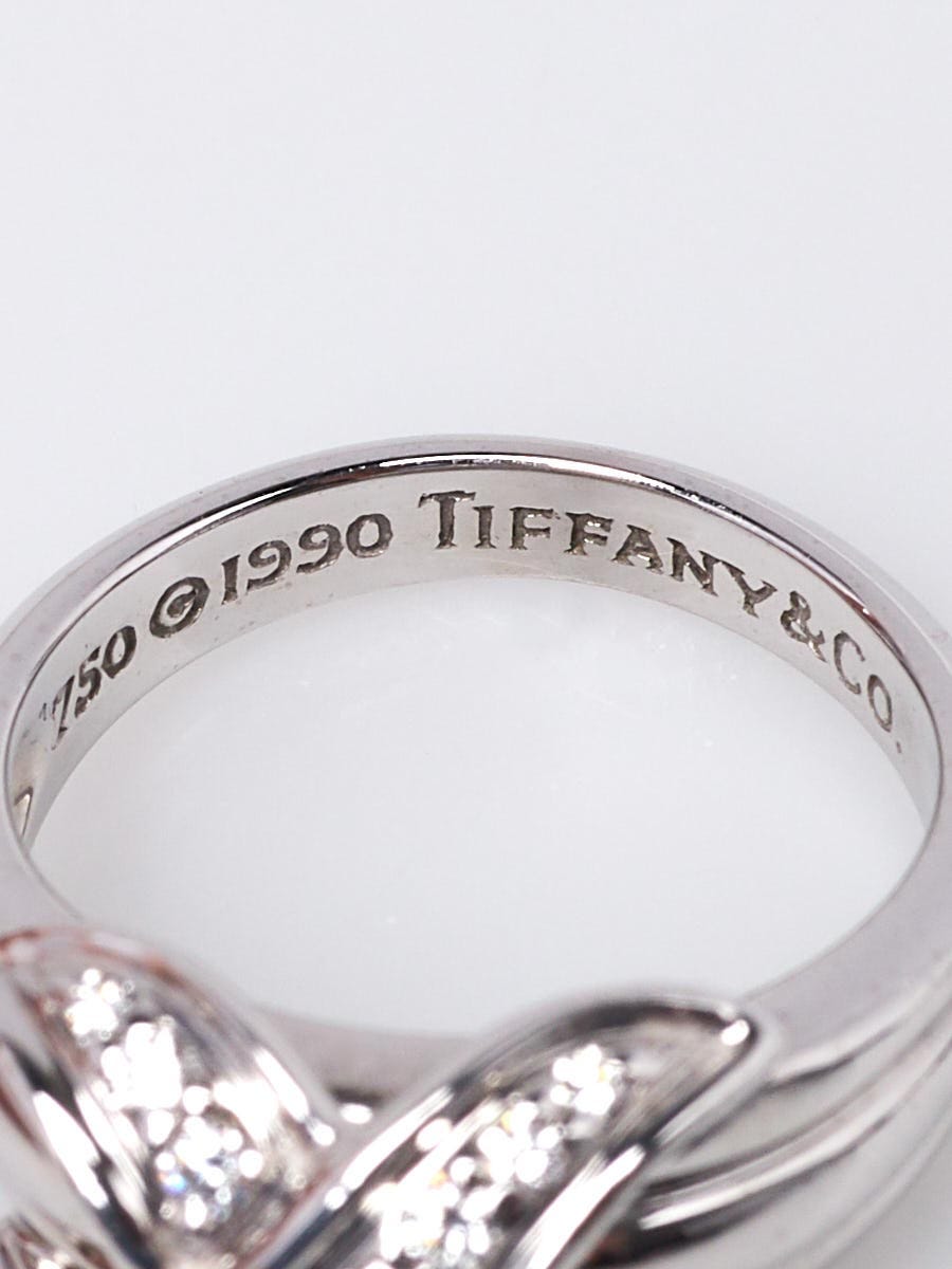 Tiffany signature x ring store