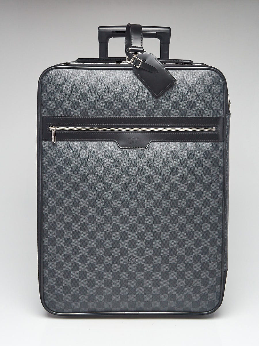 Louis Vuitton Damier Graphite Coated Canvas Pegase 55 Suitcase Yoogi s Closet