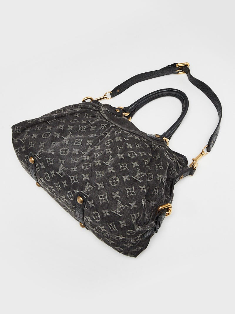 Louis Vuitton Vintage Black Denim Monogram Neo Cabby MM Shoulder Bag, Best  Price and Reviews