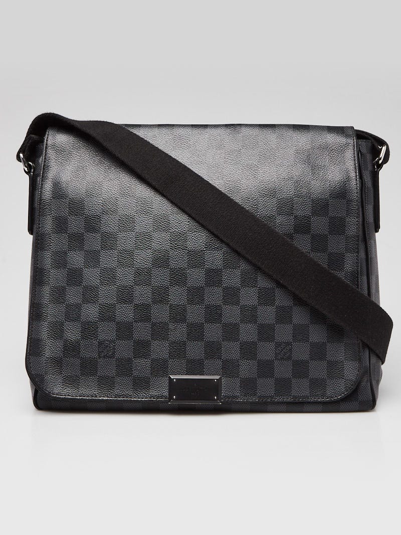 Buy Louis Vuitton District Messenger Bag (Damier Graphite, MM) at