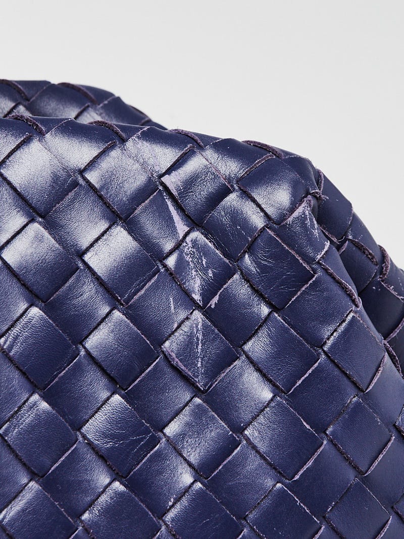 Bottega Veneta Purple Intrecciato Woven Nappa Leather Medium