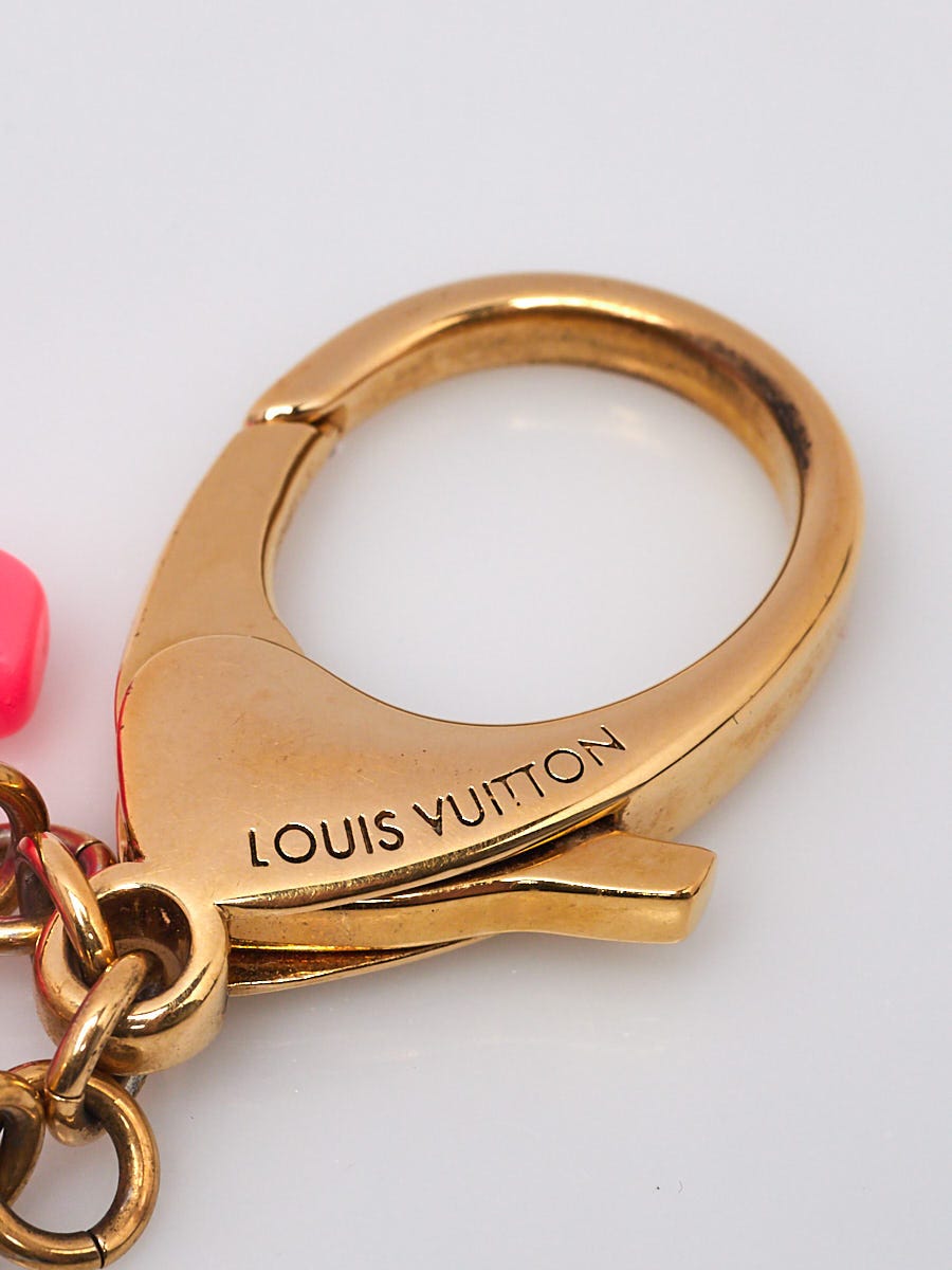 Louis Vuitton Limited Edition Fuchsia Stephen Sprouse Graffiti Key
