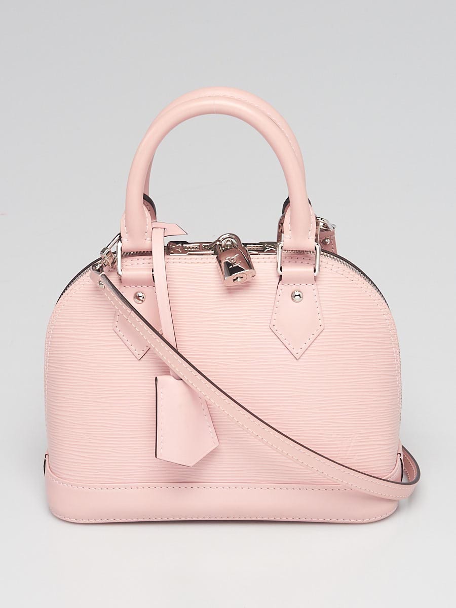 Louis Vuitton Rose Ballerine Epi Leather Alma BB Bag - Yoogi's Closet