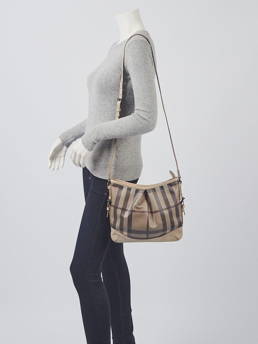 Burberry Smoked Trench Coated Canvas Hartham Crossbody Bag Yoogi s Closet