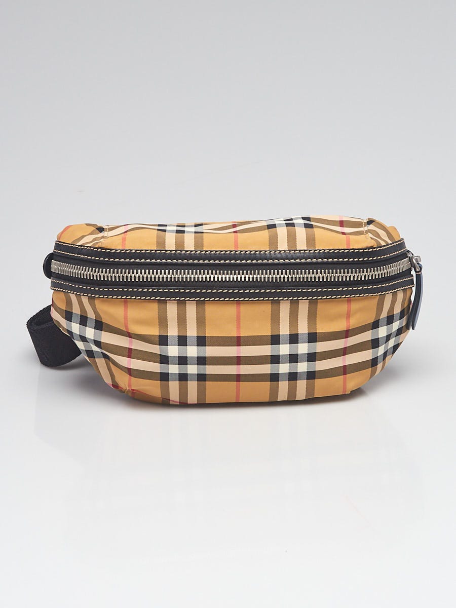 Medium vintage check bum bag new arrivals