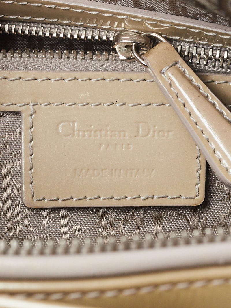 Christian Dior Cream Cannage Leather Lady Dior Large Q9B03U1IA5001