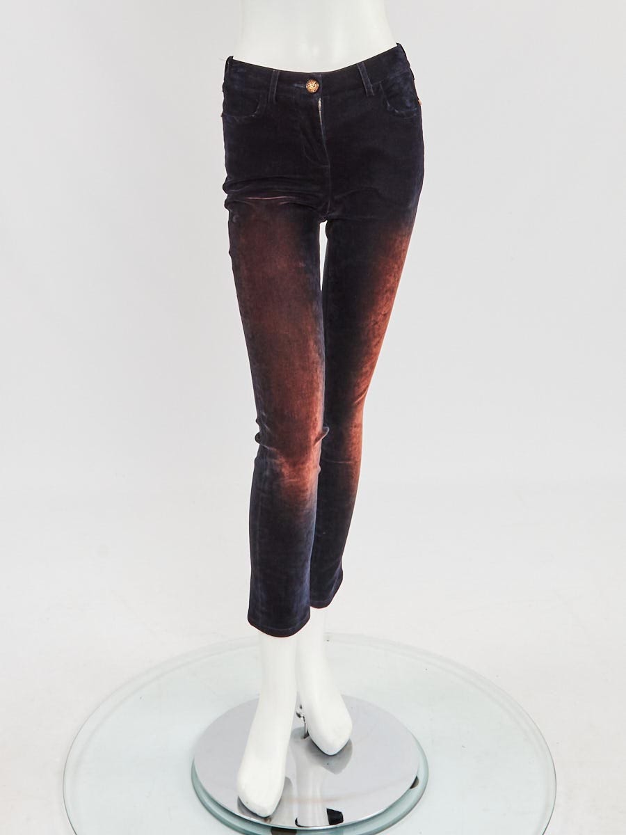 Chanel 2022 Skinny Leg Jeans - Black, 9 Rise Jeans, Clothing - CHA957984
