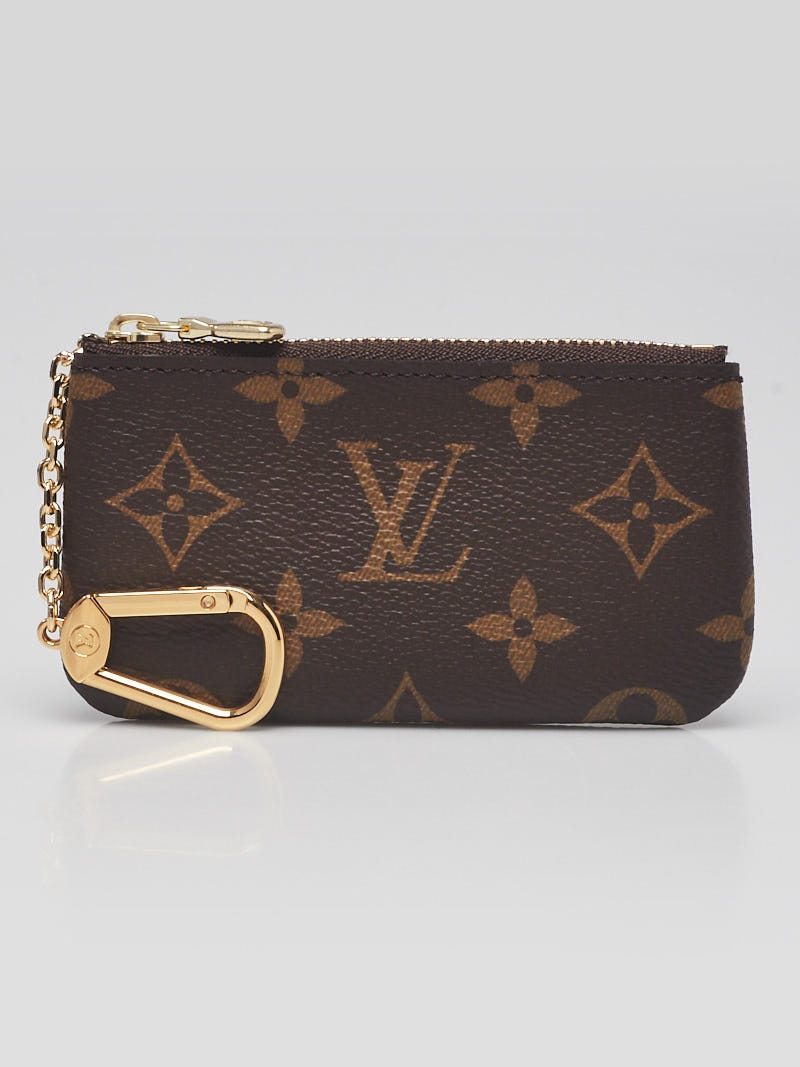 Louis Vuitton Monogram Canvas Pochette Cles Key and Change Holder