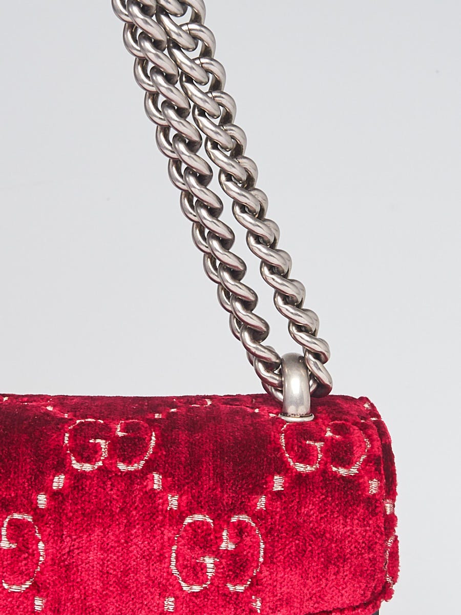 Gucci Dionysus GG Velvet Small Shoulder Bag - Farfetch