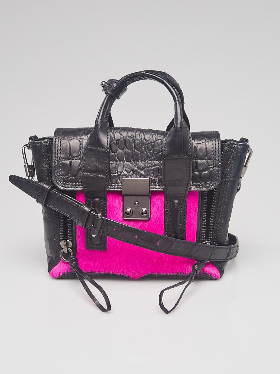 Black Pashli Mini Satchel | Modern Women's Bags by Phillip