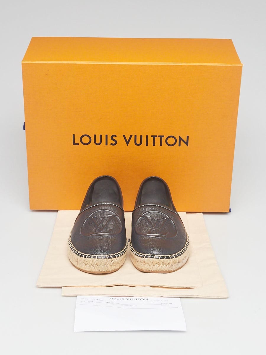 Louis Vuitton Leather Espadrilles