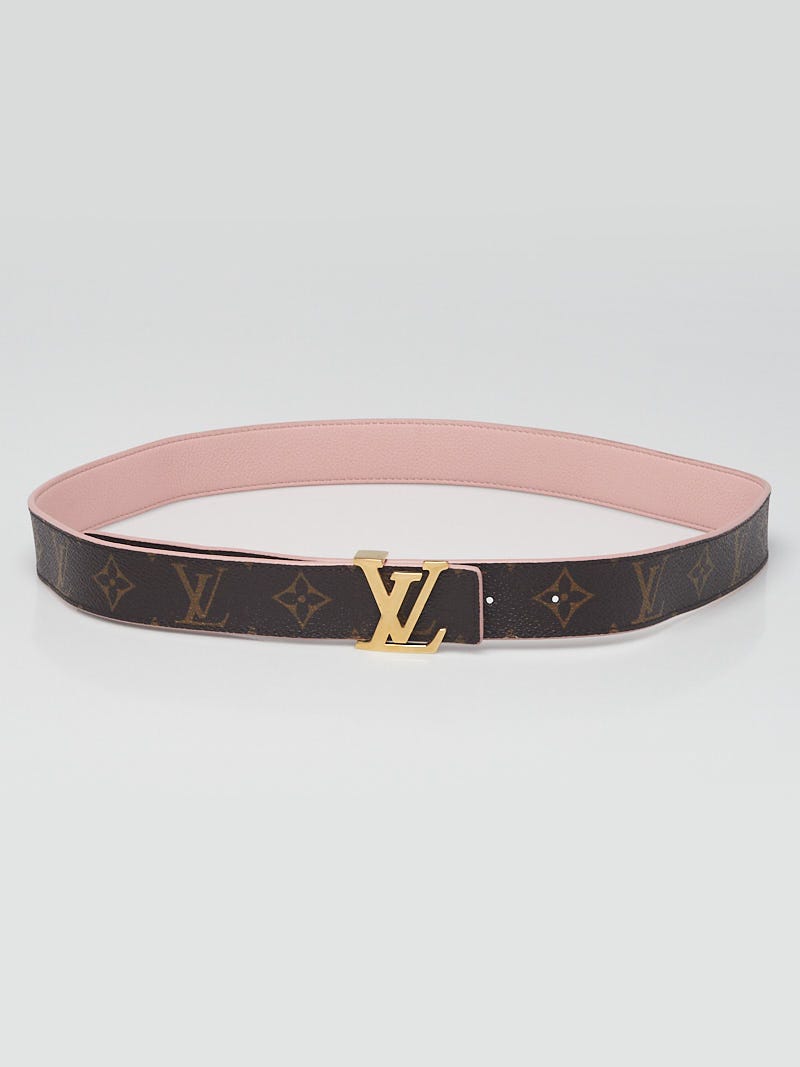 Louis Vuitton 2018 Monogram Initiales 30MM Reversible Belt