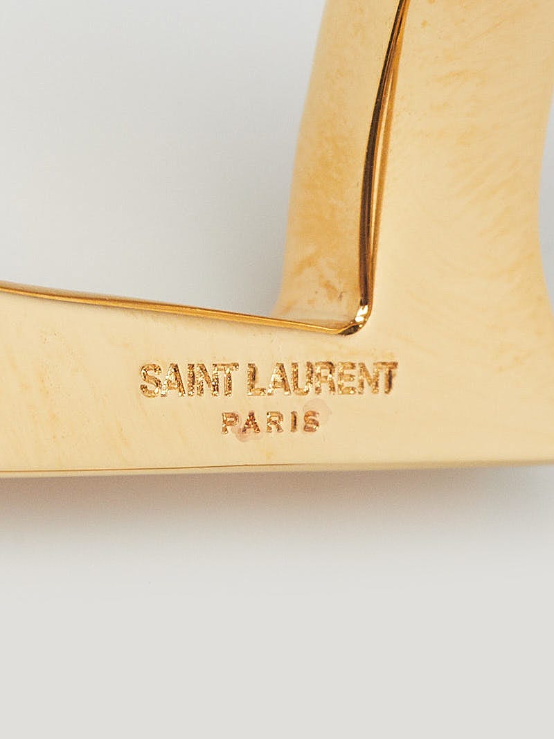 Small bumpy cuff in metal | Saint Laurent | YSL.com
