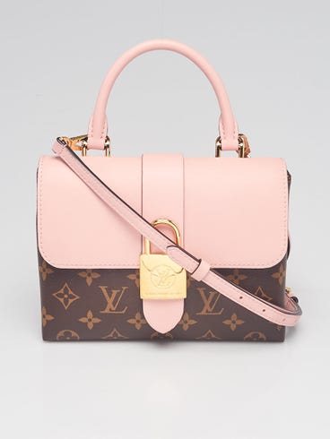 Louis Vuitton Rose Poudre Monogram Canvas Locky BB Bag | Yoogi's Closet Louis Vuitton Rose Poudre Monogram Canvas Locky BB Bag | Yoogi's Closet