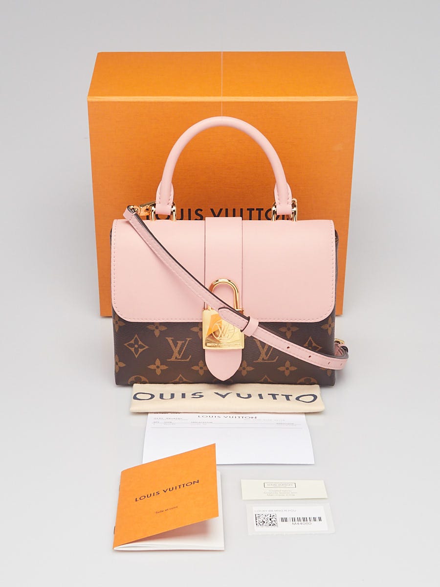 Louis Vuitton Locky BB Monogram Rose Poudre Bag Crossbody Top