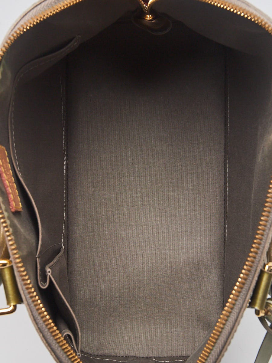 Louis Vuitton Limited Edition Grey Trianon Canvas & Tan Suhali Leather Sac  De Nuit PM Bag - Yoogi's Closet