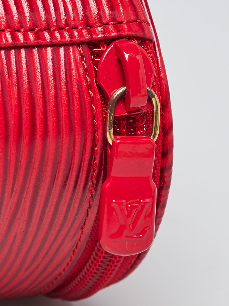 LOUIS VUITTON Epi Ecrin bijou 8 Jewelry Box Orange Mandarin