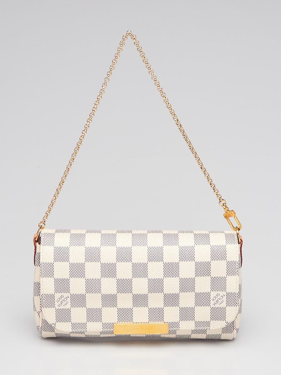 Louis Vuitton Damier Azur Canvas Favorite PM Bag - Yoogi's Closet