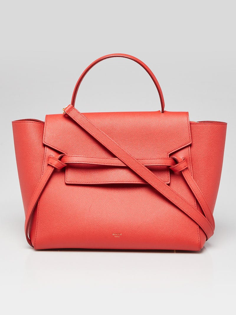 Celine Tri-Color Orange Mini Belt Bag