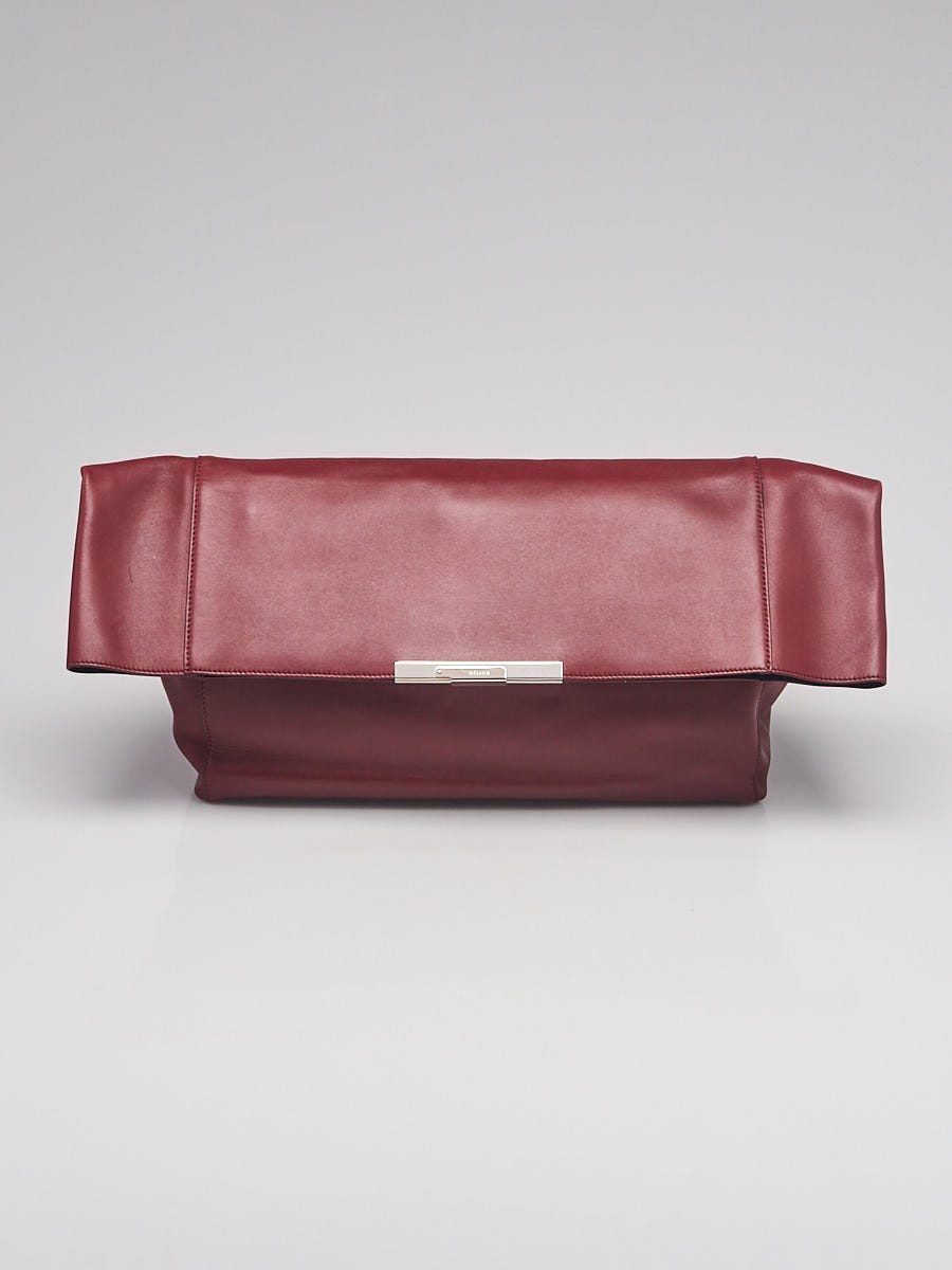 Hammitt VIP Fold-Over Leather Red Zipper Large Crossbody Bag | Dillard's